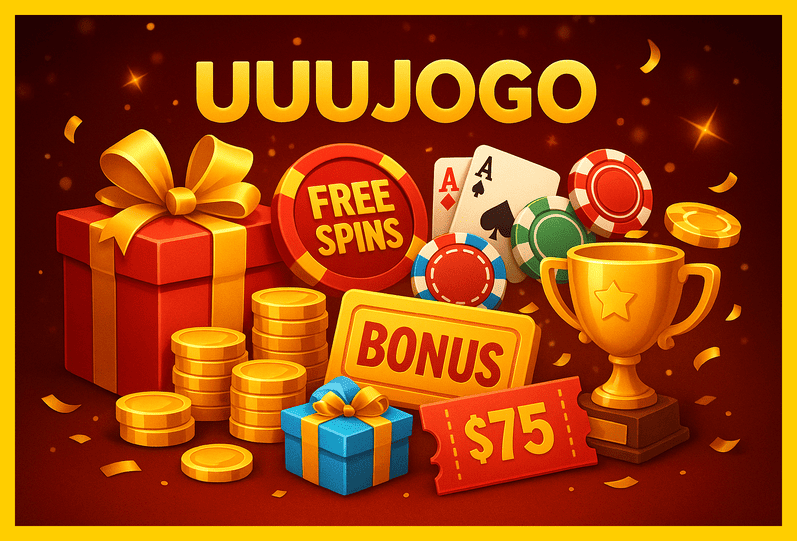 O bônus promocional UUUJOGO é uma ótima maneira de começar sua aventura
